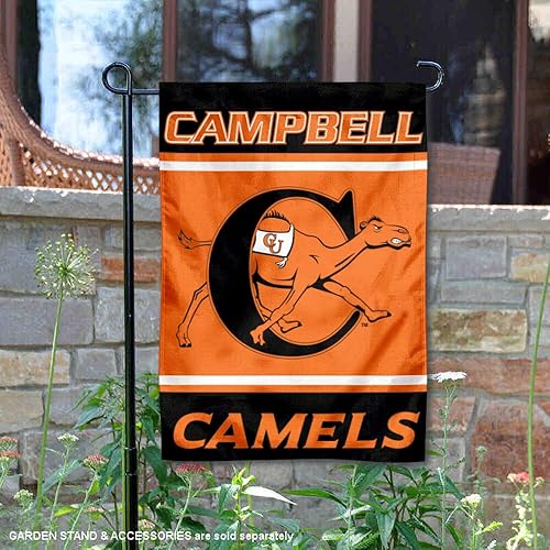 Miniatura 2 de College Flags & Banners Co. Bandera de jardín Campbell Fighting Camels