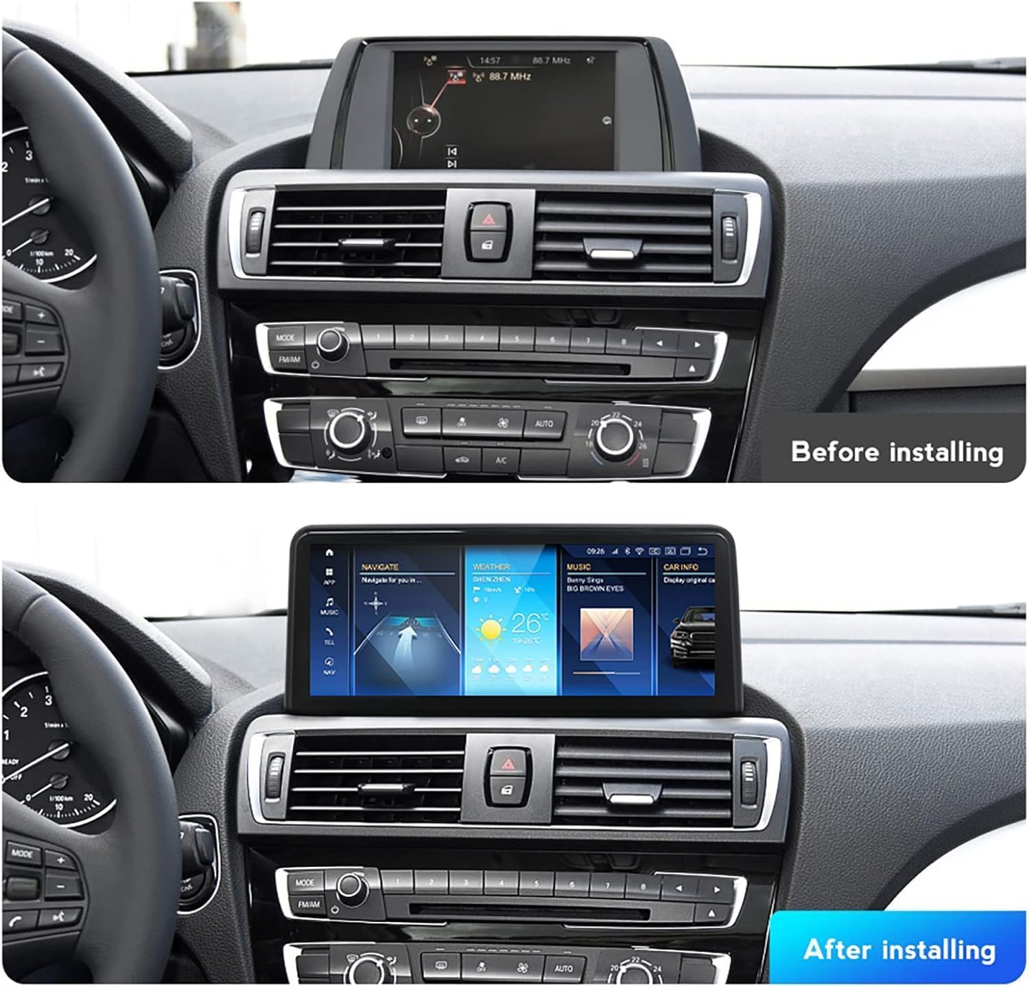 BMW Androidナビ　ナビフライ　F20 新品 Amazon.co.jp: Generic BMW F20 F21 2 F22 F23 F45 用互換品 Android14