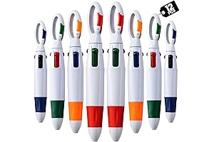 Retractable Shuttle Pens for Badge Reels (Pack of 12)