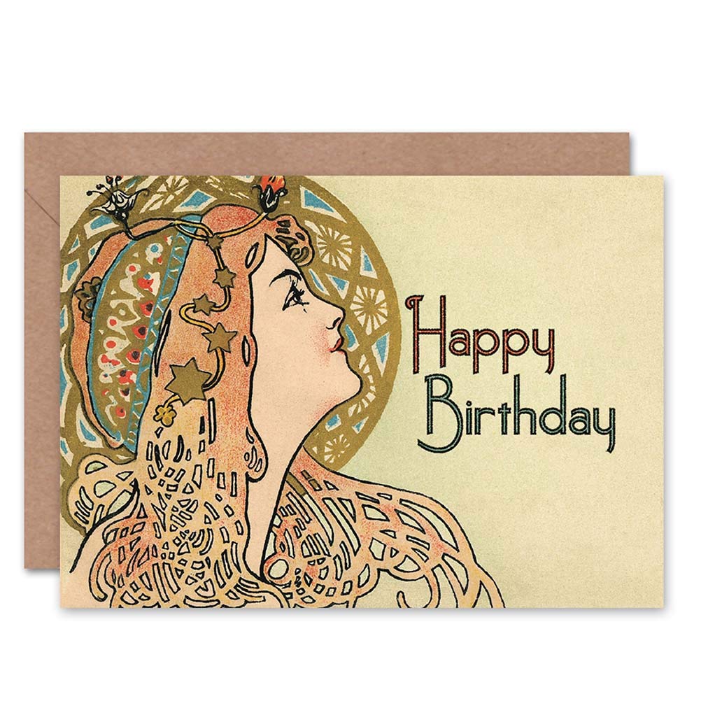 Wee Blue Coo HAPPY BIRTHDAY DECO ART GREETINGS GREETING CARD GIFT