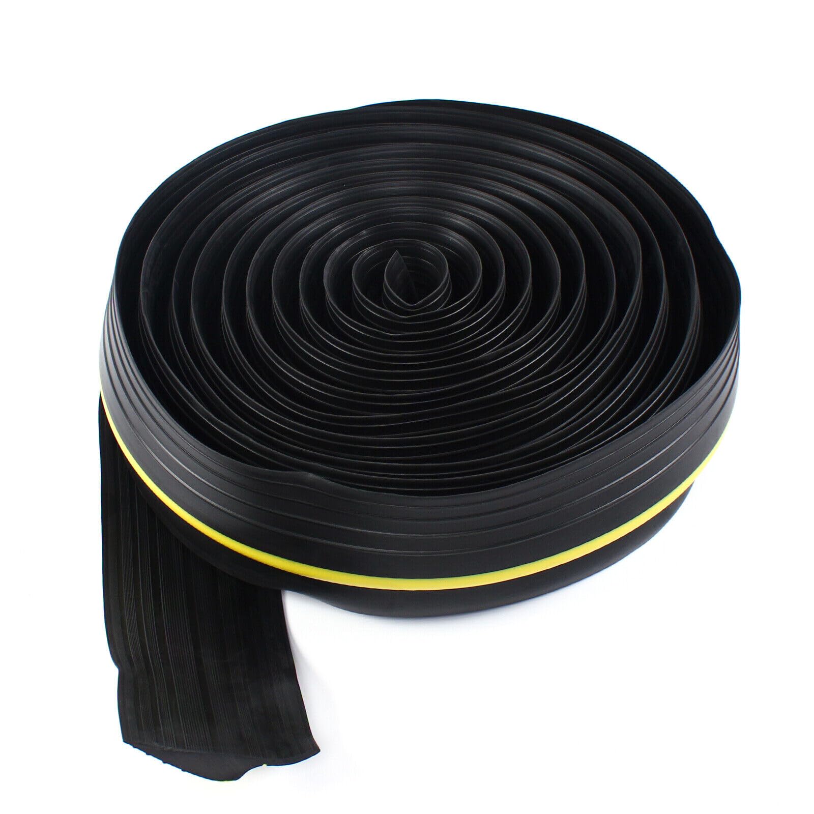 RIAHNEAH 20' Universal Garage Door Threshold Seal Strip, Bottom Weather Stripping, Garage Waterproof Threshold Rubber Strips for Security Doors, Colorful Sealing Rubber Strips