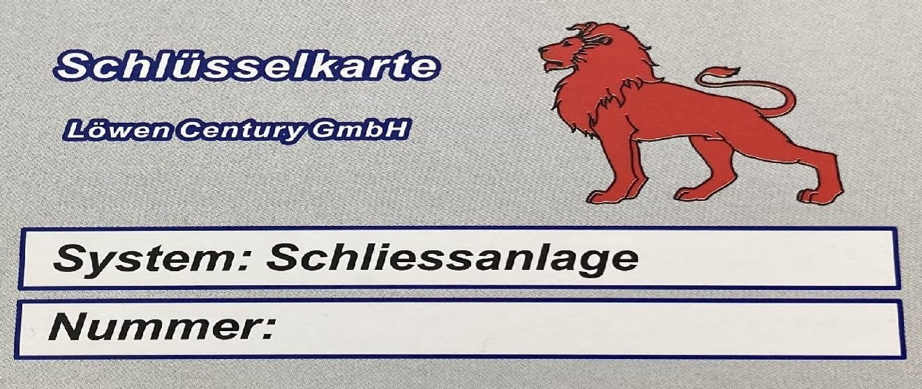 3x Halbzylinder 40 mm 30/10 gleichschließend inkl. 15 Schlüssel mit Schlüsselkarte