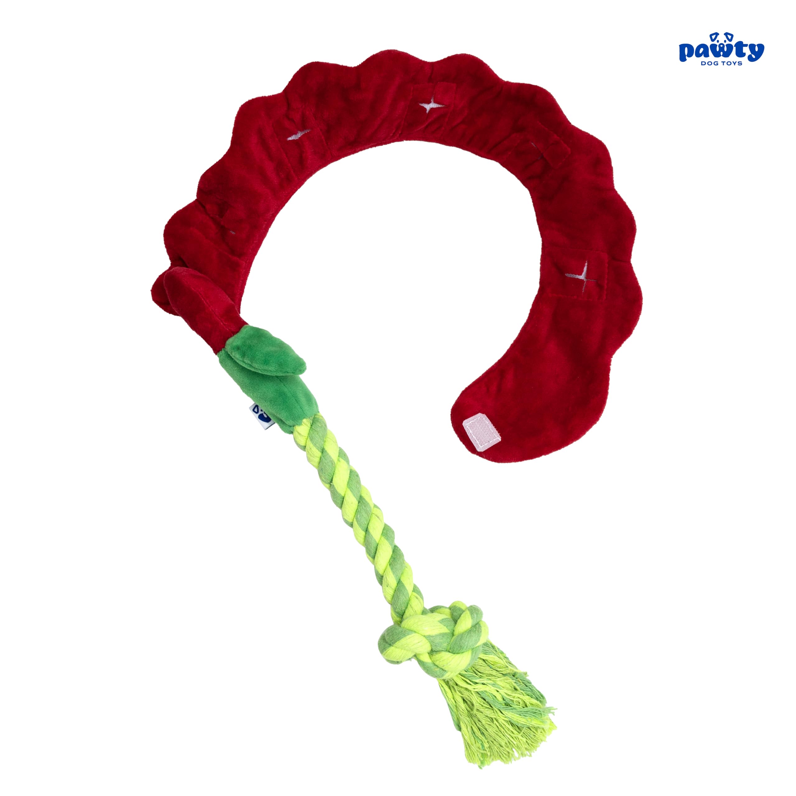 Rose Feeder Toy for Dogs - Hide Treats & Tug! -4 Rose Feeder Toy for Dogs - Hide Treats & Tug! -4