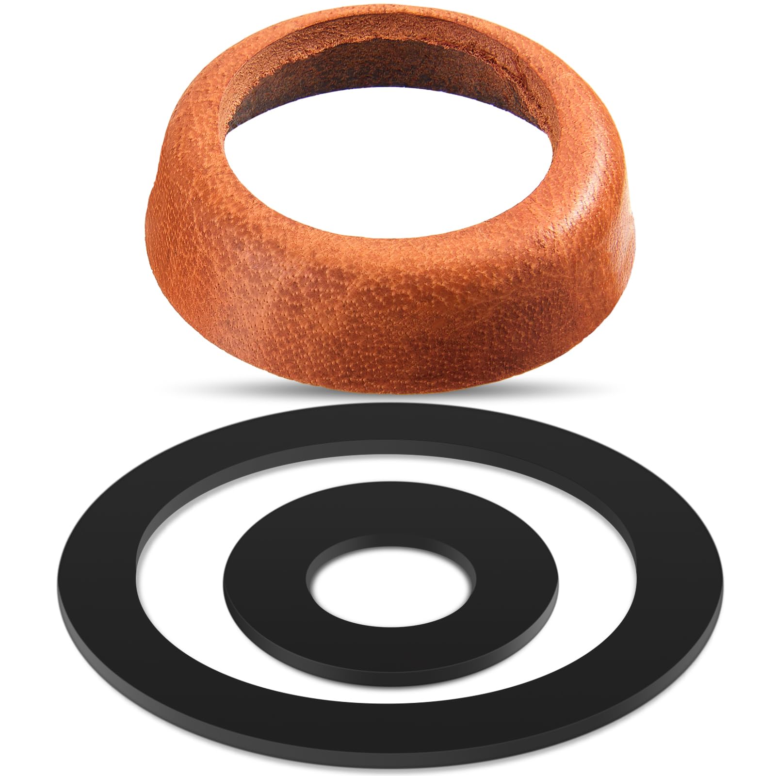 K&ouml;r4u&reg; - Guarnizione Per Sifone, 50 X 32 Mm, Manicotto In Gomma Per Tubo Di Scarico, Made In