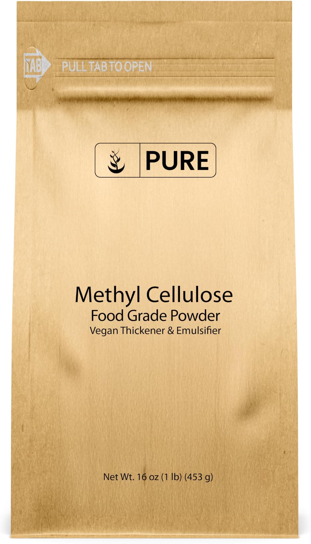 Pure Original Ingredients, Methylcellulose Powder, 1 Lb | For cooking, baking, and thickening