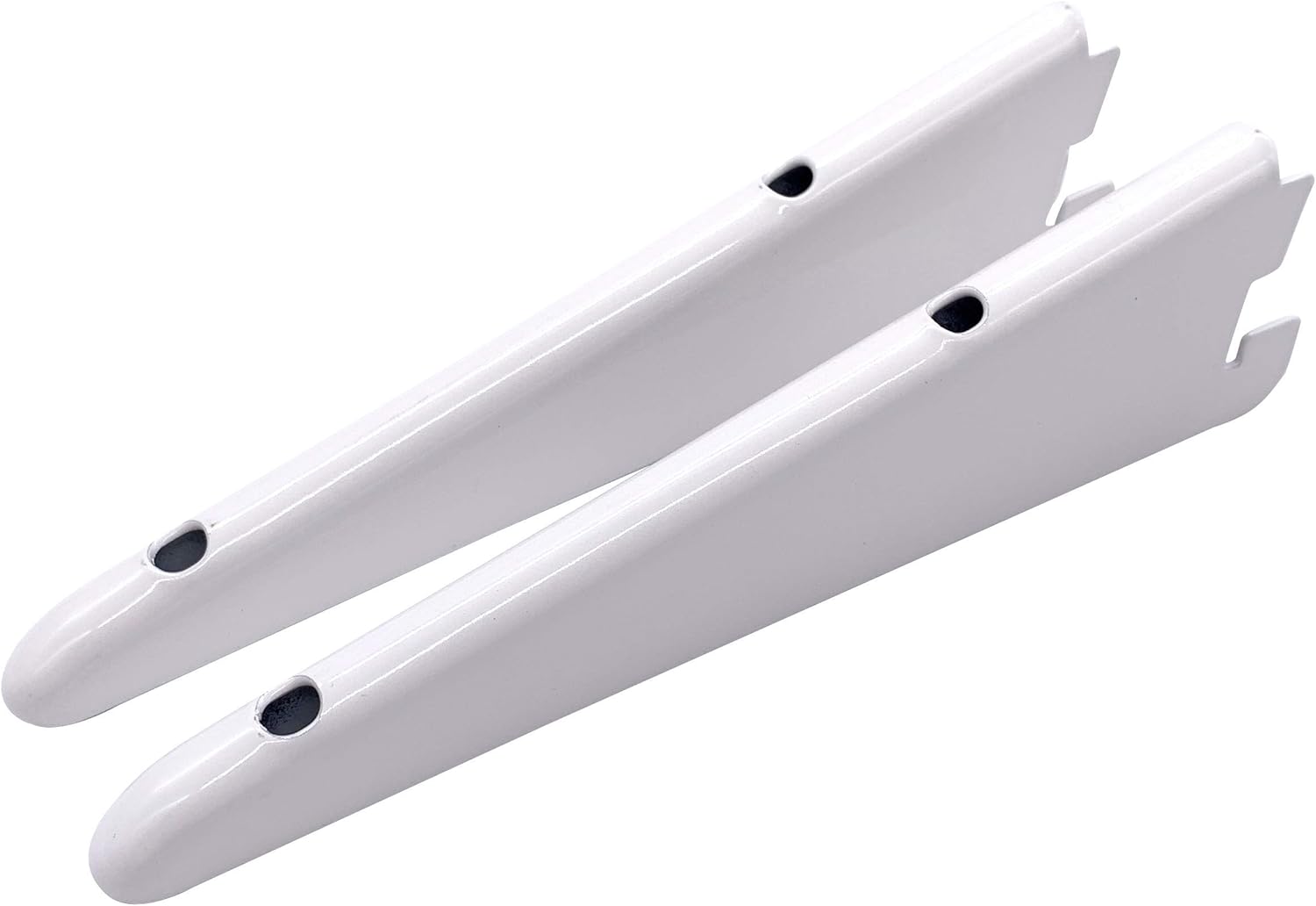 EAI 170mm Twin Slot Wall Mounted Shelving Bracket White Pack of 2 (2