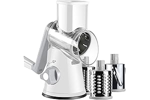 Effortless Rotary Grater Machine for Quick and Easy Hash Browns & More