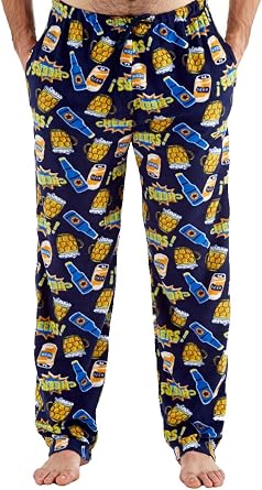 Hombre Elegante Cerveza De La Diversión Estampado Polar Pijama Pantalón  Pantalones De Chándal MN000027 - sintético, azul marino, 100% poliéster,  hombre, Large : Amazon.es: Moda