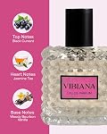 PB ParfumsBelcam Vibiana Eau de Parfum for Women – Warm Floral-Woody Perfume with Black Currant, Jasmine Tea & Bourbon Vanilla – Sweet Modern Fragrance Spray, Signature Everyday Scent, 3.4 Fl Oz