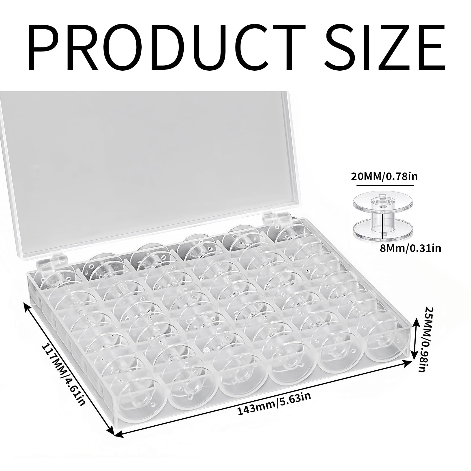 Fil Broderie Organizer, Kit Broderie, Kit Point De Croix Ricamo Kit Pour Coudre Croce Debutant Broderie Set Femme Fils Bobine Fils Broderie Diy Kit Point De Croix