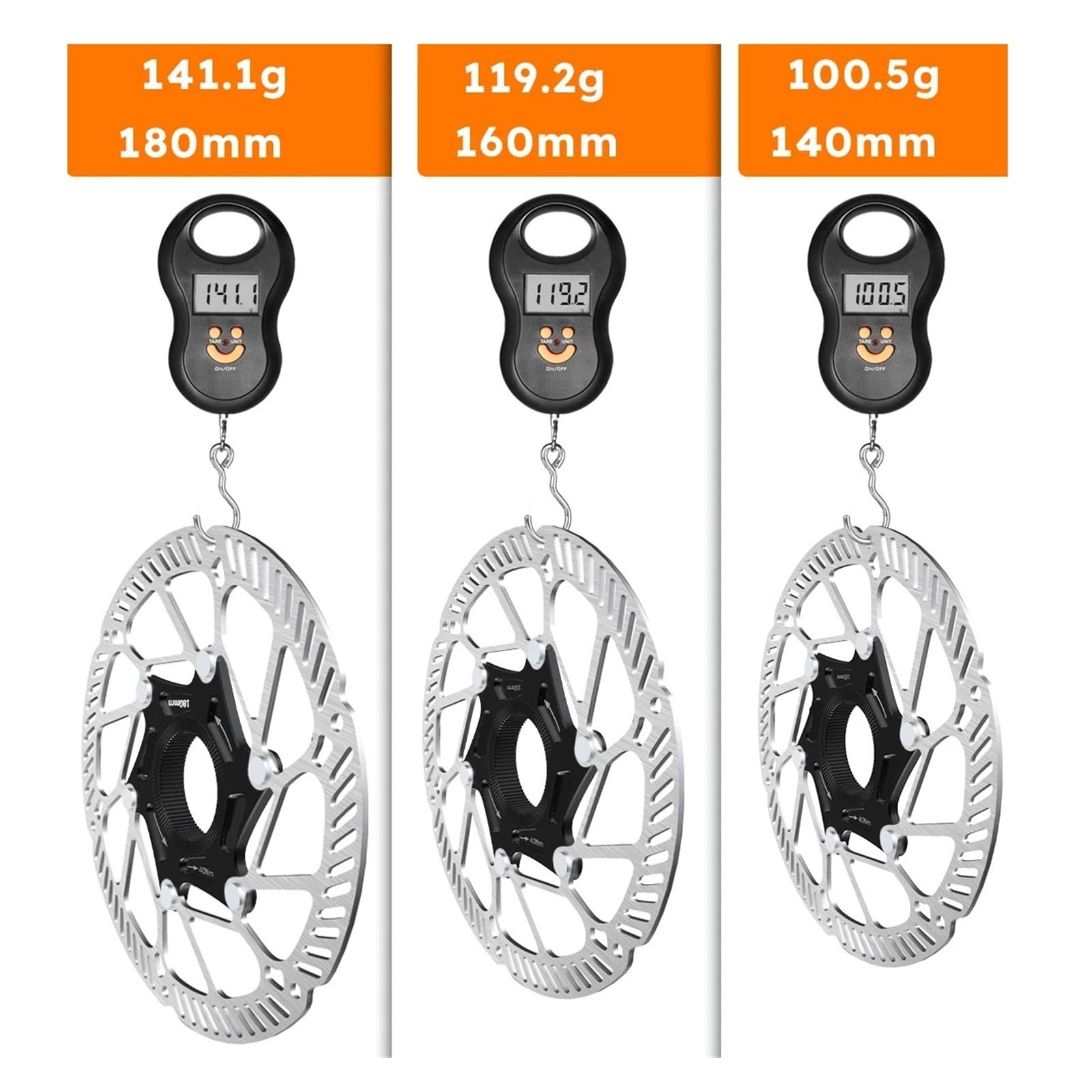 Rotore disco bici Center Lock Rotori freno idraulici Bicyele in acciaio inossidabile