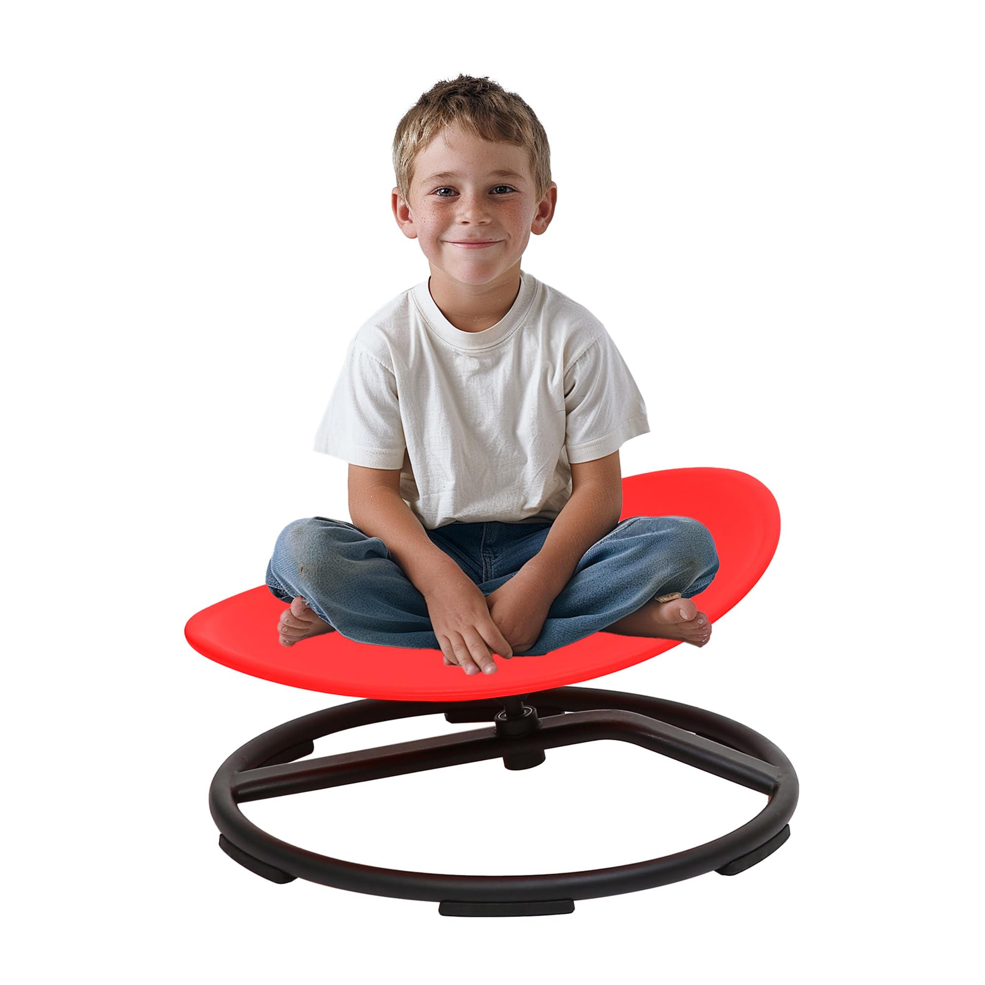 domaxarts Sensory Spinning Chair for Autistic Kids，Sensory Swivel Chair，Sit and Spin Toy for Balance and Coordination, Spinning Autism Seat & ADHD