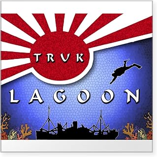 CafePress Truk Lagoon Wreck Diver Origi Rectangle Sticker Square Bumper Sticker Car Decal
