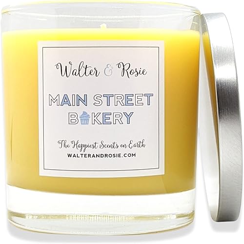 Miniatura 2 de Walter & Rosie - Vela de panadería Main Street de 11 onzas - Aroma dulce de pastel de vainilla - Mezcla de cera de soja - Quema hasta 40 horas -