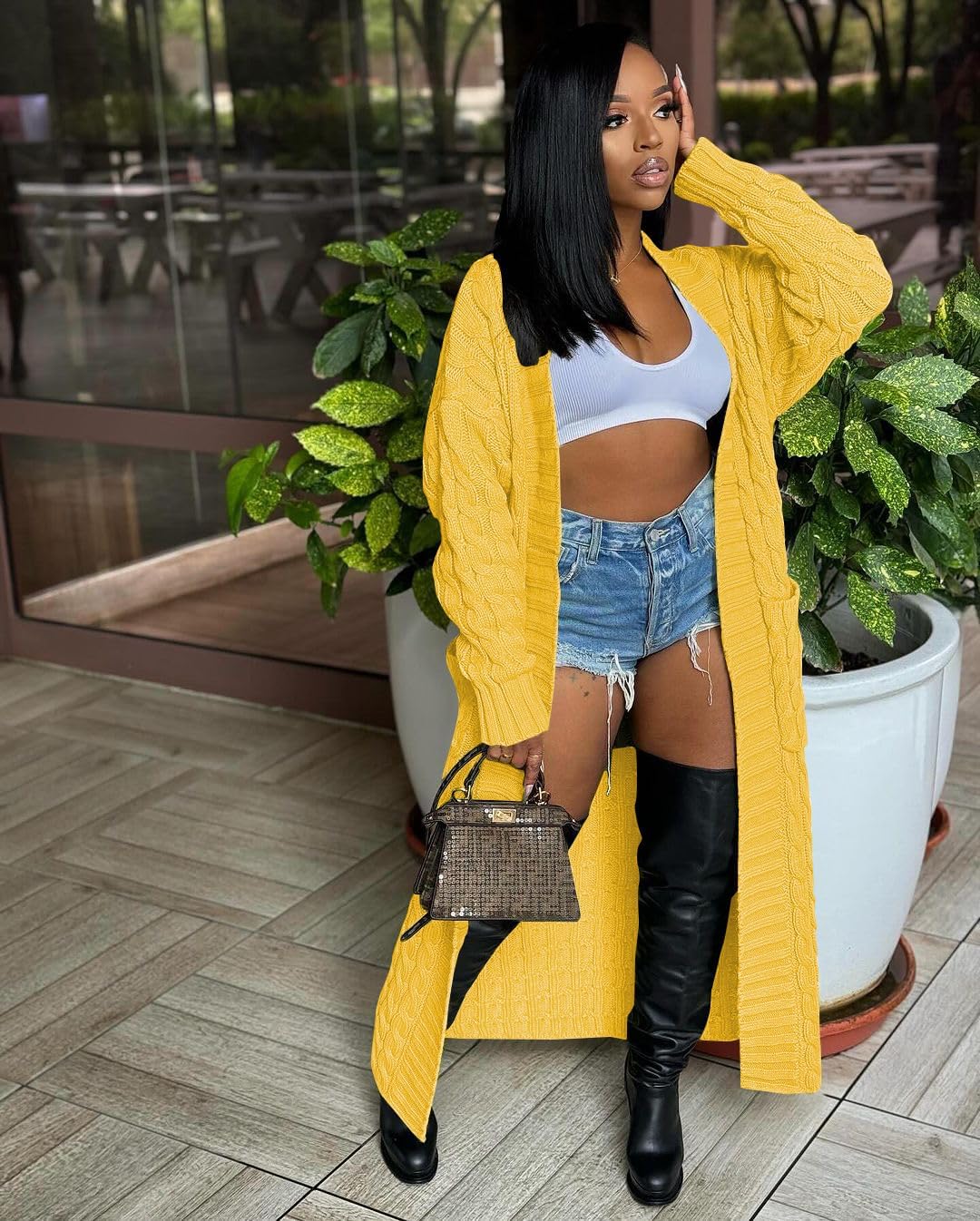 Nimsruc Cardigan Sweaters for Women Casual - Image 5