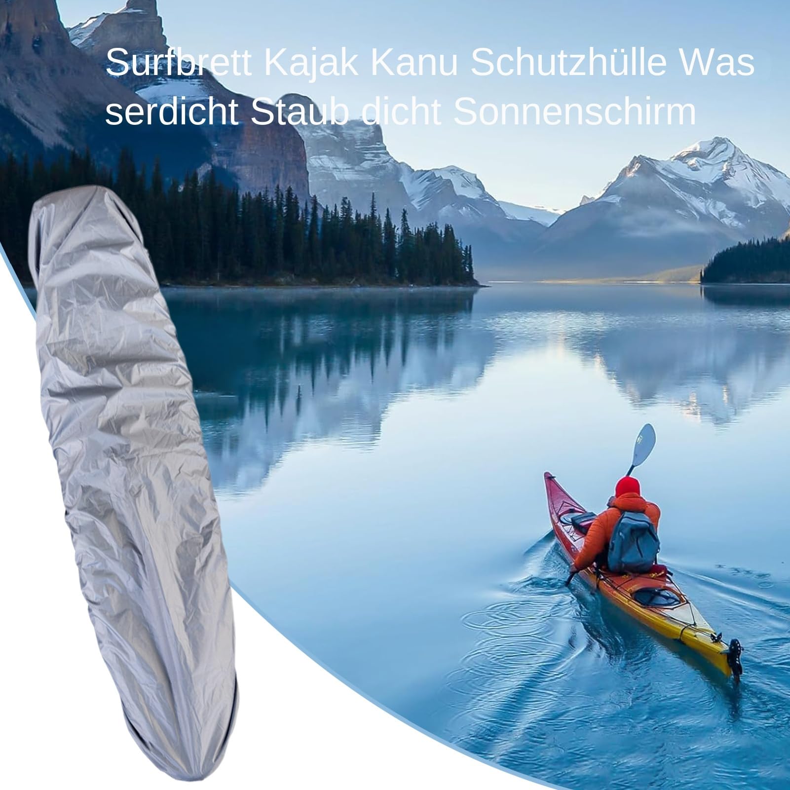 Kajak-Abdeckungen Wasserdicht, Staubdicht, UV-Lichtbeständig und Rutschfest