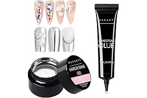 Makartt Nail Rhinestone Glue Gel: Ultimate 3D Nail Art Companion!