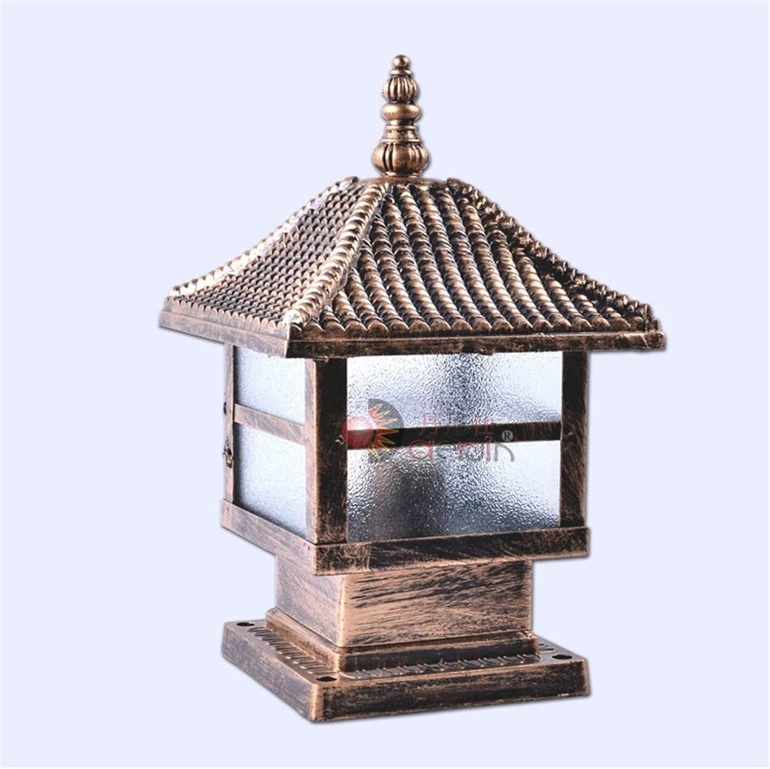 Lampe murale extérieure classique en aluminium pour escalier et porte