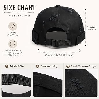Mens Docker Hat Brimless Dome Hats Sailor Hat Vintage Beanie Cap