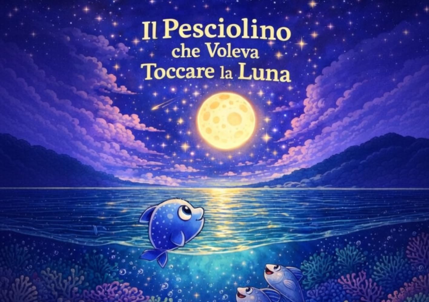 Il pesciolino che voleva toccare la luna: Una storia di sogni, amicizia e coraggio
