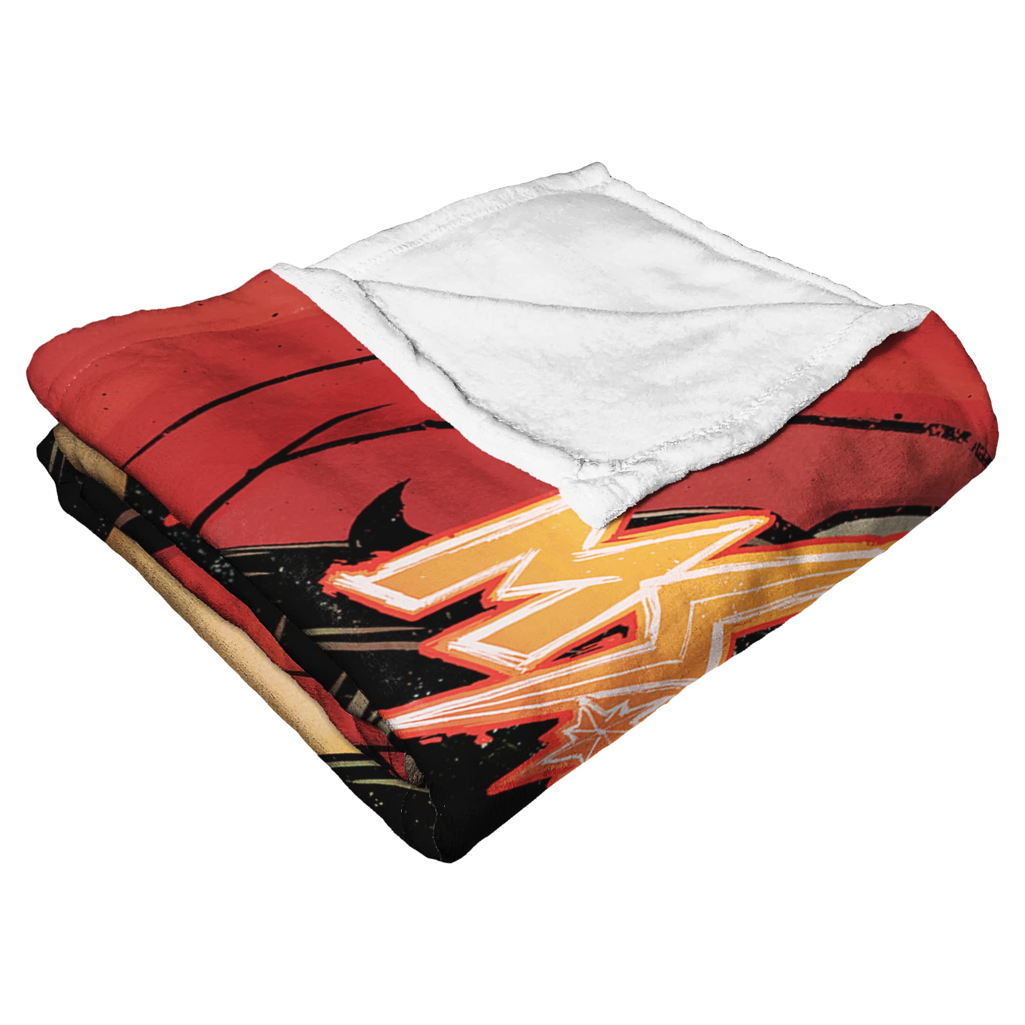 NORTHWEST Marvel Comics Überwurfdecke – 127x152 Cm, 'Golden Touch', Weicher Polyester, Waschbar