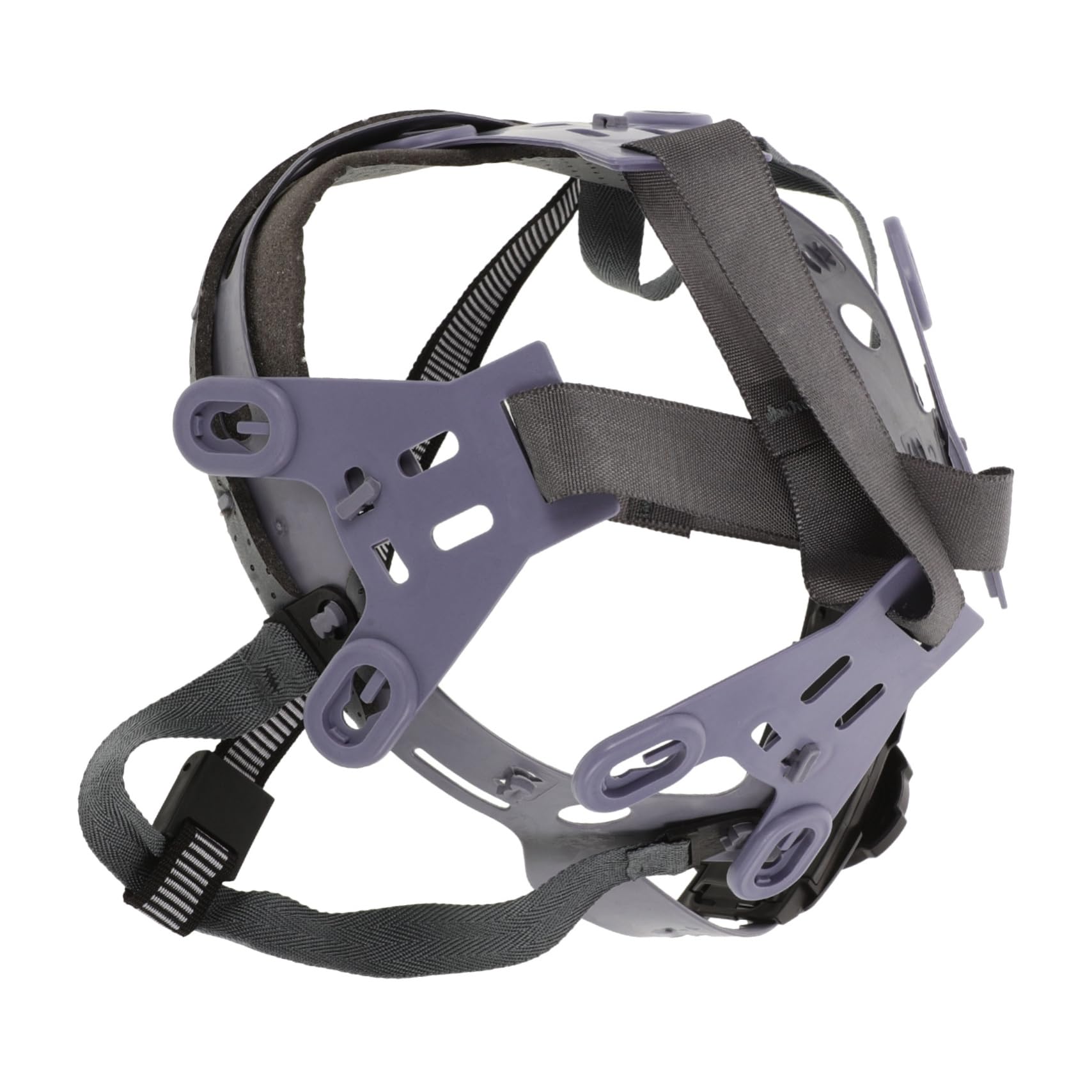 Gadpiparty Helmfutter Schutzhelmeinlagen Hart Liner Konstruktion Helmaufhängung Helmeinsatz Einstellbar Hardhat-zubehör Schutzhelm-ersatzaufhängung Nylon Light Grey