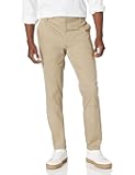 Men's Slim-Fit Wrinkle-Resistant Flat-Front Stretch Chino Pant