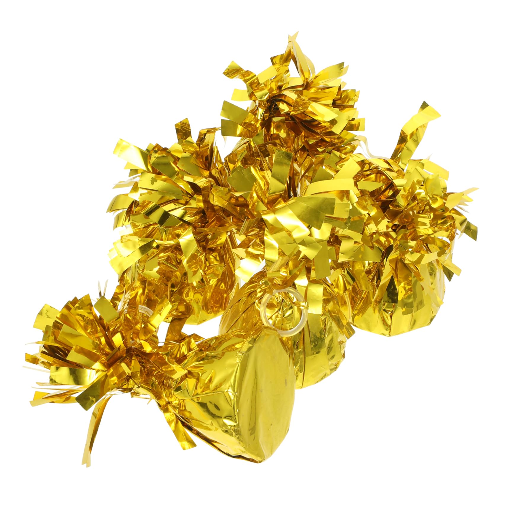 Blocchi di Peso per Palloncini Oro 5 Pezzi in Foglio di Alluminio