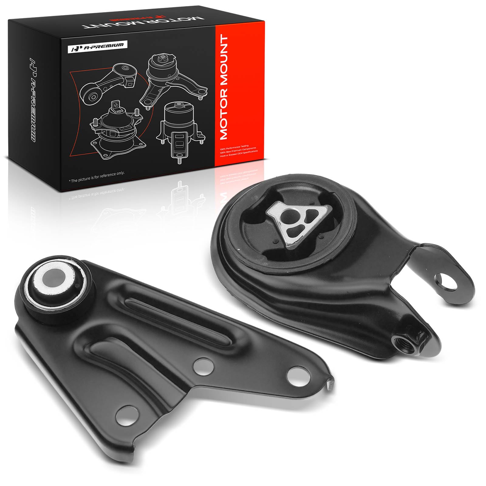 A-Premium 2PCS Engine Motor Mount and Torque Strut Mount Set