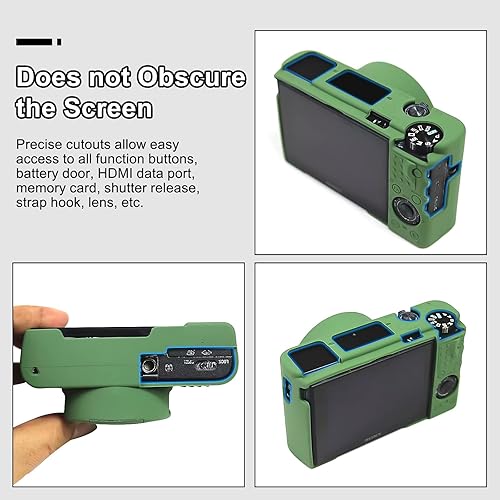 Miniatura 6 de Funda de cámara para Sony RX100 VII, silicona suave protectora protectora de piel extraíble para cámara digital Sony DSC-RX100 VII DSC-RX100M7