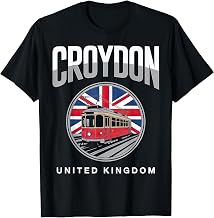 Travel City Croydon United Kingdom Pride T-Shirt