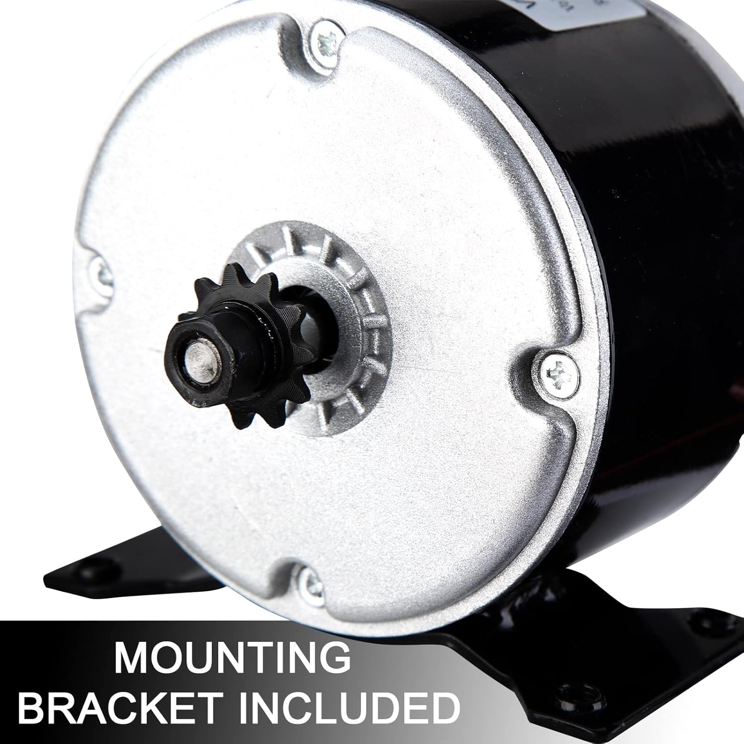 Vevitts 250W Brushed Electric Motor, Small Brushed Permanent Magnet Electric Motor for E Scooter Drive Speed Control 24V 2700RPM