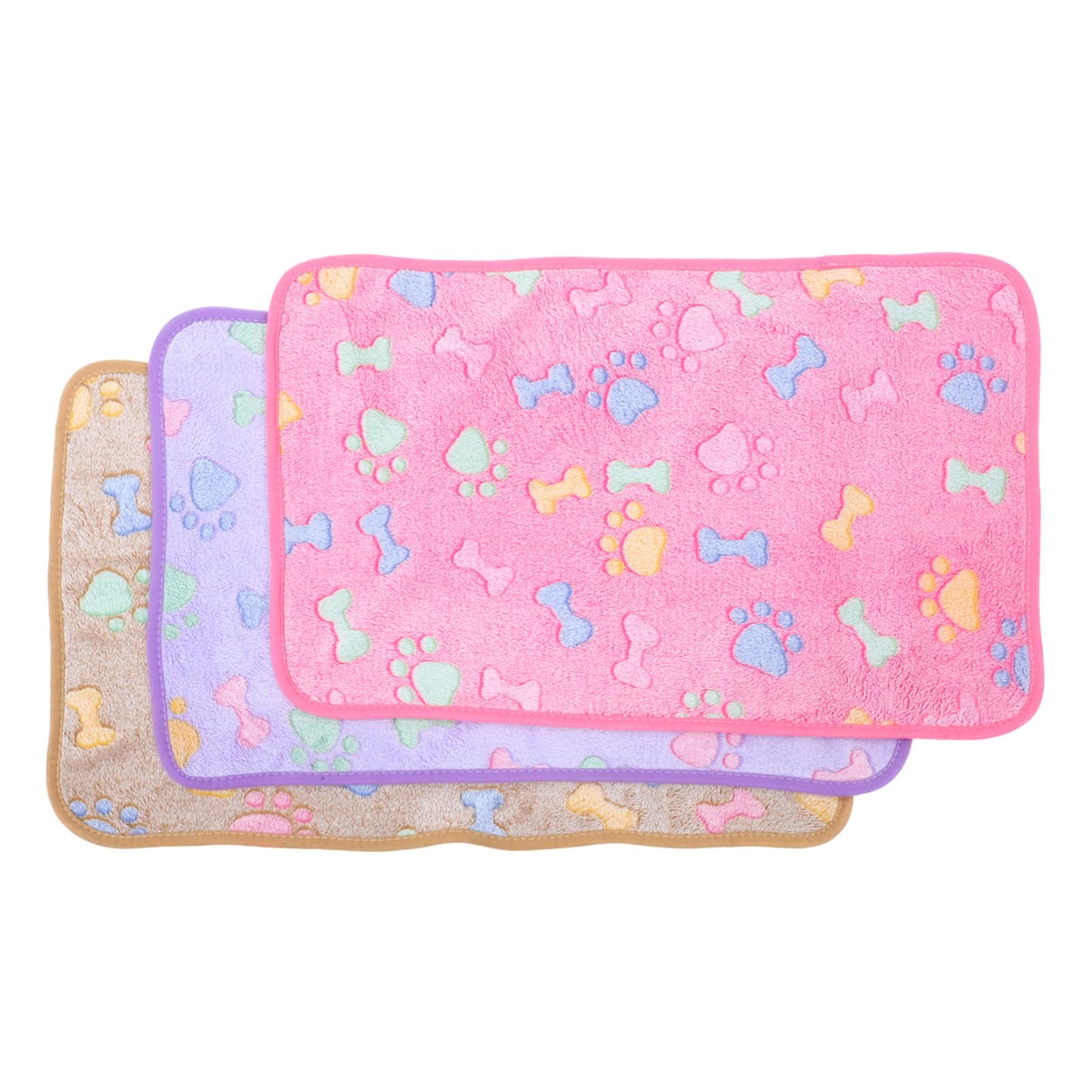 Tapis de couchage pour animaux lot de 3 couvertures maison et auto