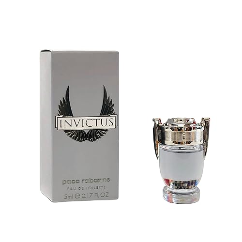 Paco Rabanne Invictus Eau de Toilette para hombre, 0.17 onzas líquidas MiniSplash