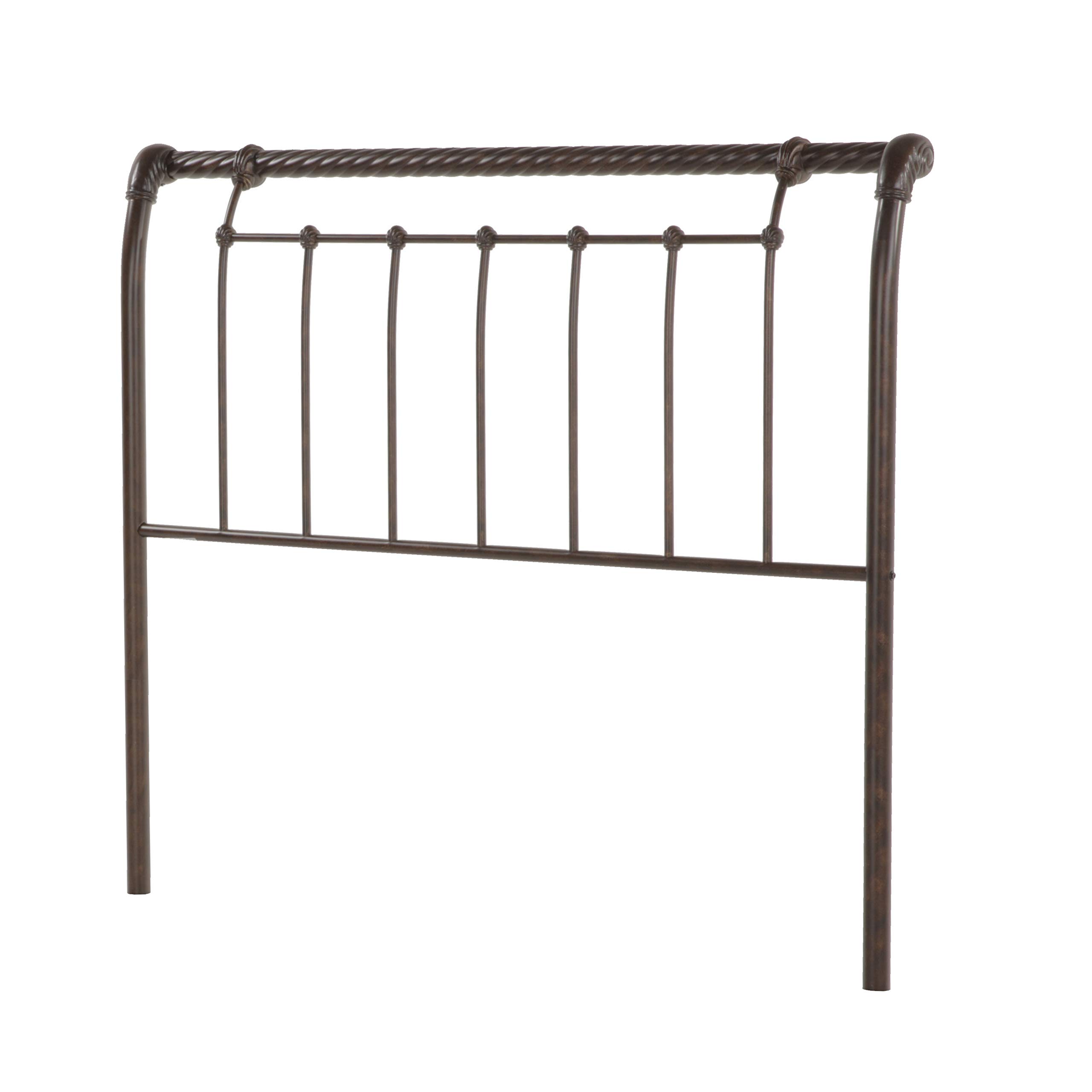 Leggett & Platt Legion Metal SleighStyled Headboard Panel with Twisted