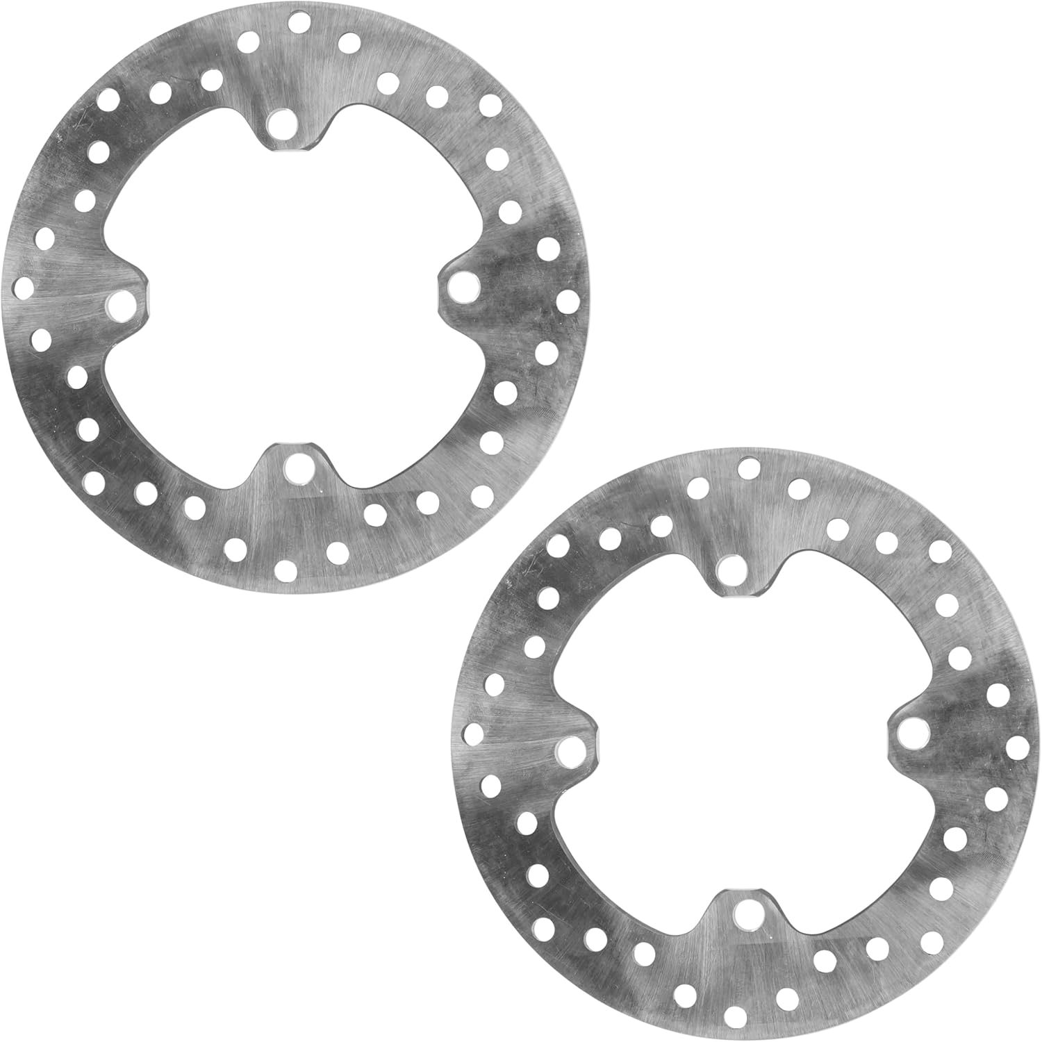 Caltric Front/Rear Brake Disc Rotor Compatible with Honda Pioneer 1000-5 SXS1000M5 2016 2017 2018 2019 2020 2021