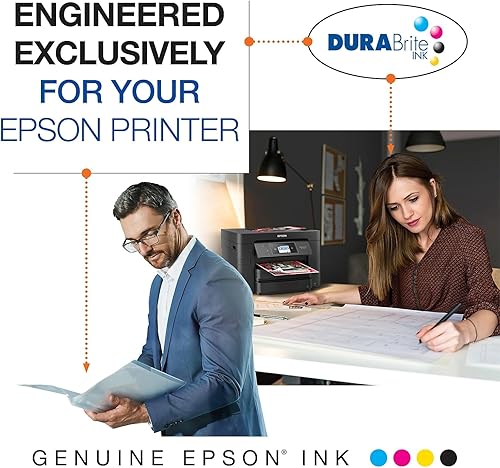 Miniatura 5 de EPSON 786 DURABrite Ultra Ink Paquete de cartuchos dobles negros de capacidad estándar (T786120-D2) funciona con WorkForce WF-5110, 5190, 5620, 5690