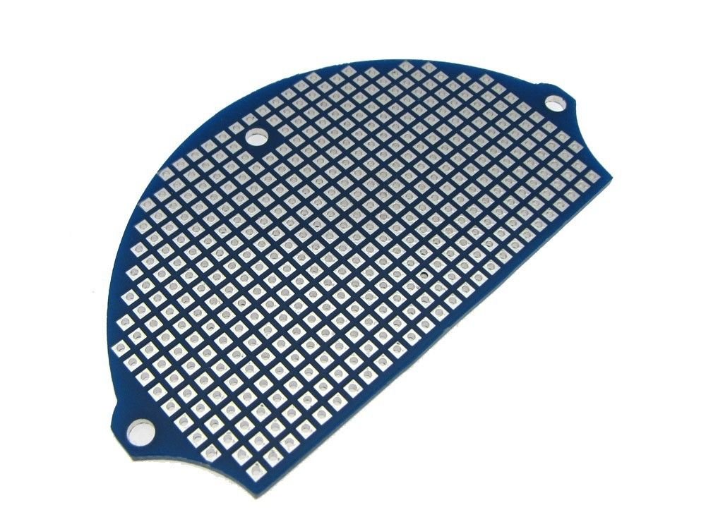4.88.3cm Single Side Prototype Board Perforated 2.54mm Plated