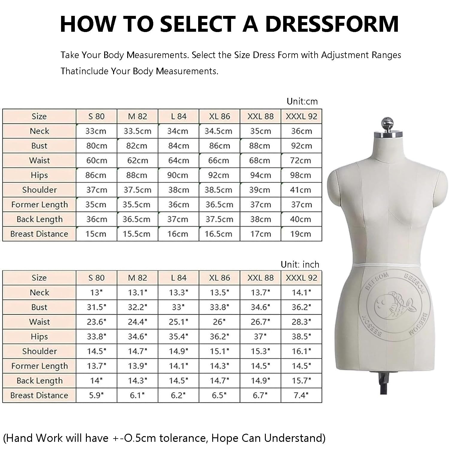 Maniqui Costura Mujer Modista Maniquí Costura con Ruedas,Mujer Forma Vestido,Modelo Maniquí Costurera Totalmente Fijable,Modelo Fabricación Patrones Pantalones 1/3D White 92yards