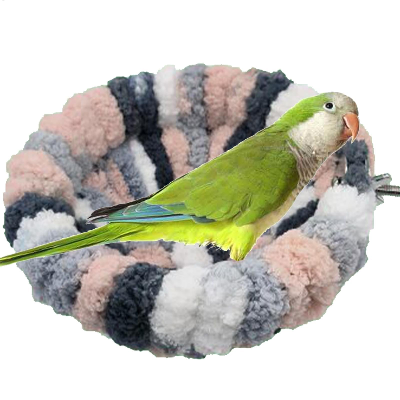 Parrot Nesting Bed - Cockatiel Bird Nest, Finch Canary Nest Box | Budgie Parakeet Breeding Bed, Conure Lovebird Nest, Durable Bird Nesting Shelter, Comfortable Cage Bed, Bird Nest with Resting Use