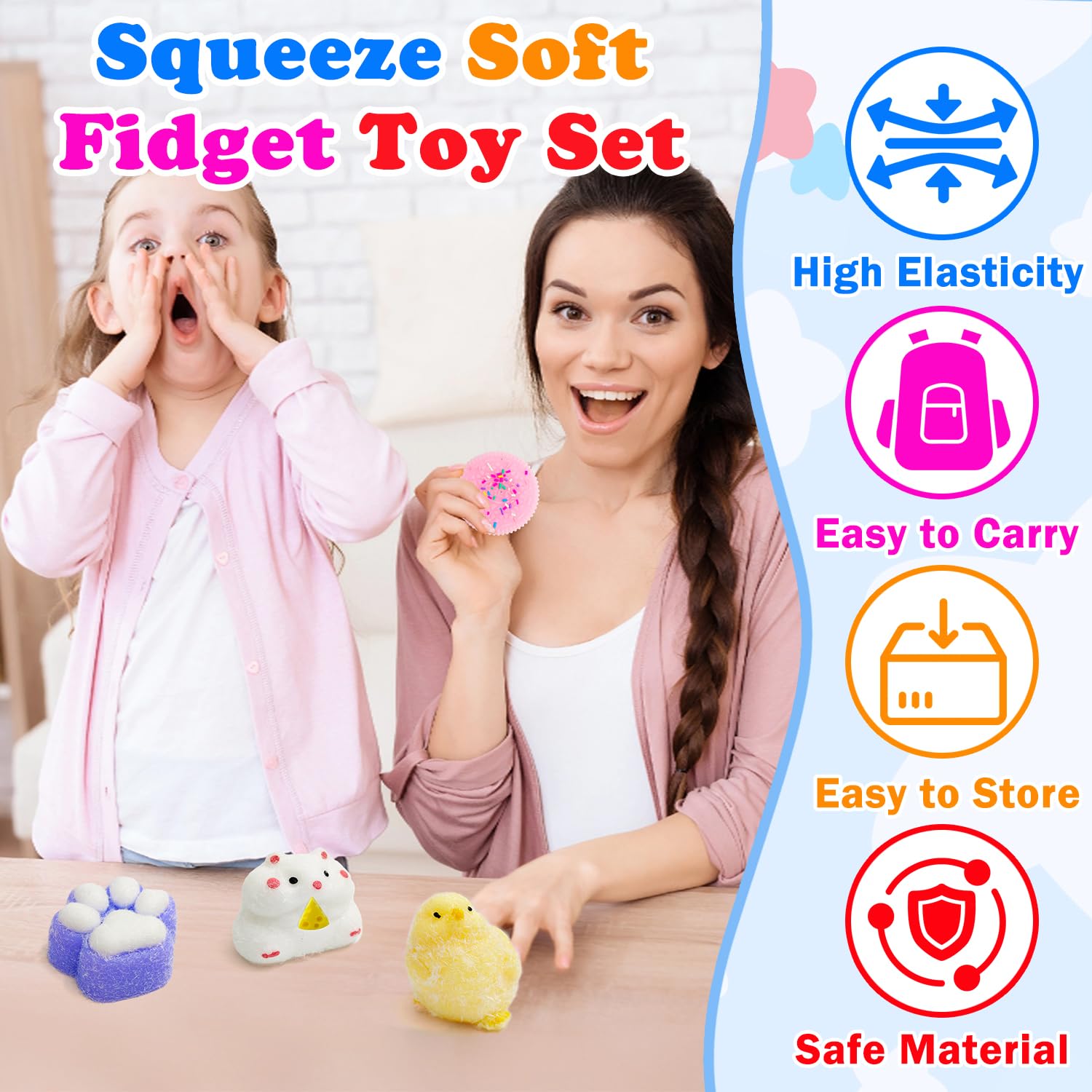 Sticky Slug Tobar 21151 - Lumaca Appiccicosa Antistress Giocattolo Sensoriale Per Bambini