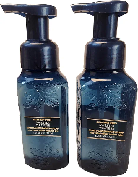 Bath & Body Works 2 Pack Sweater Weather Gentle Foaming Hand Soap 8.75 Ounce Each