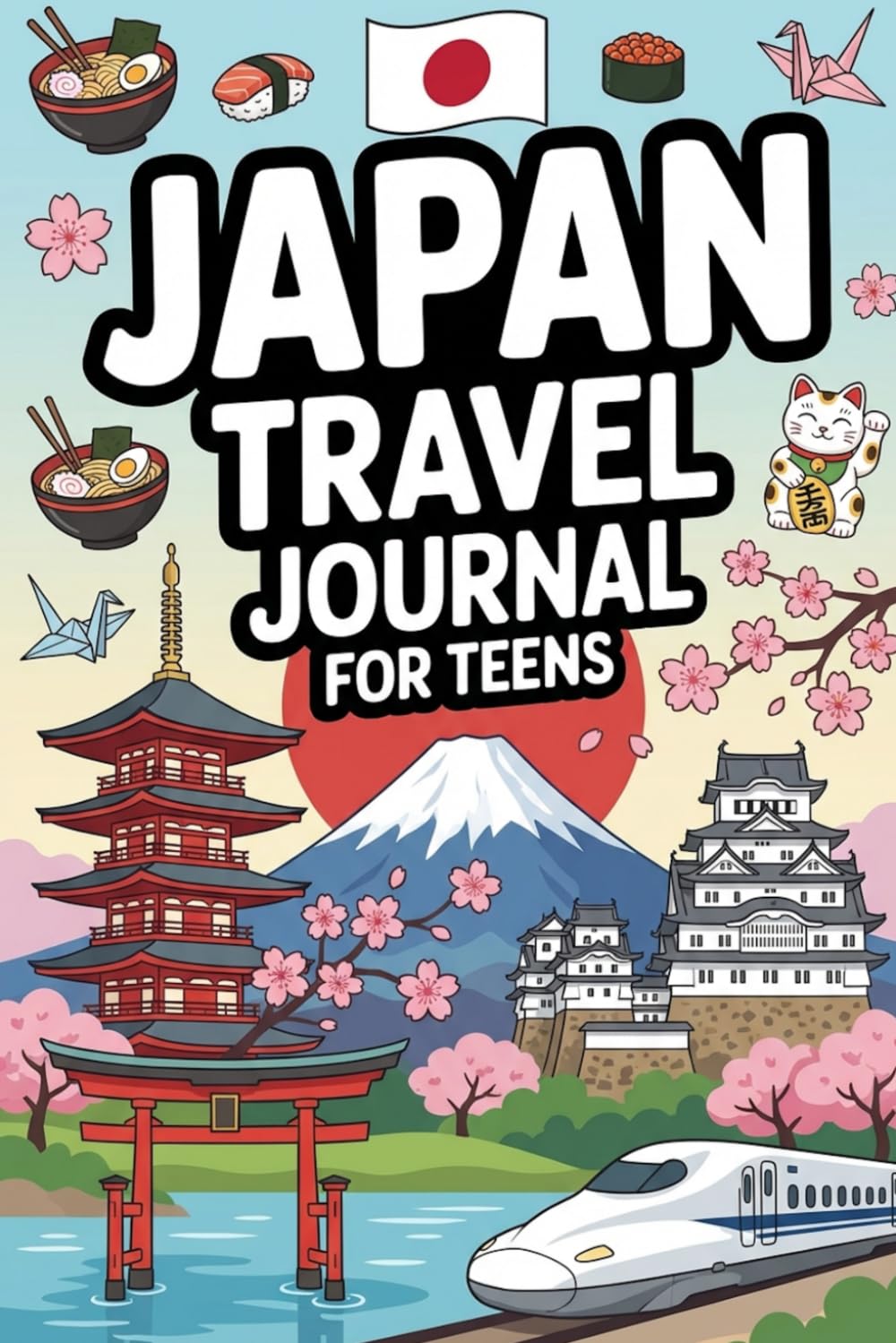 Japan Travel Journal for Teens