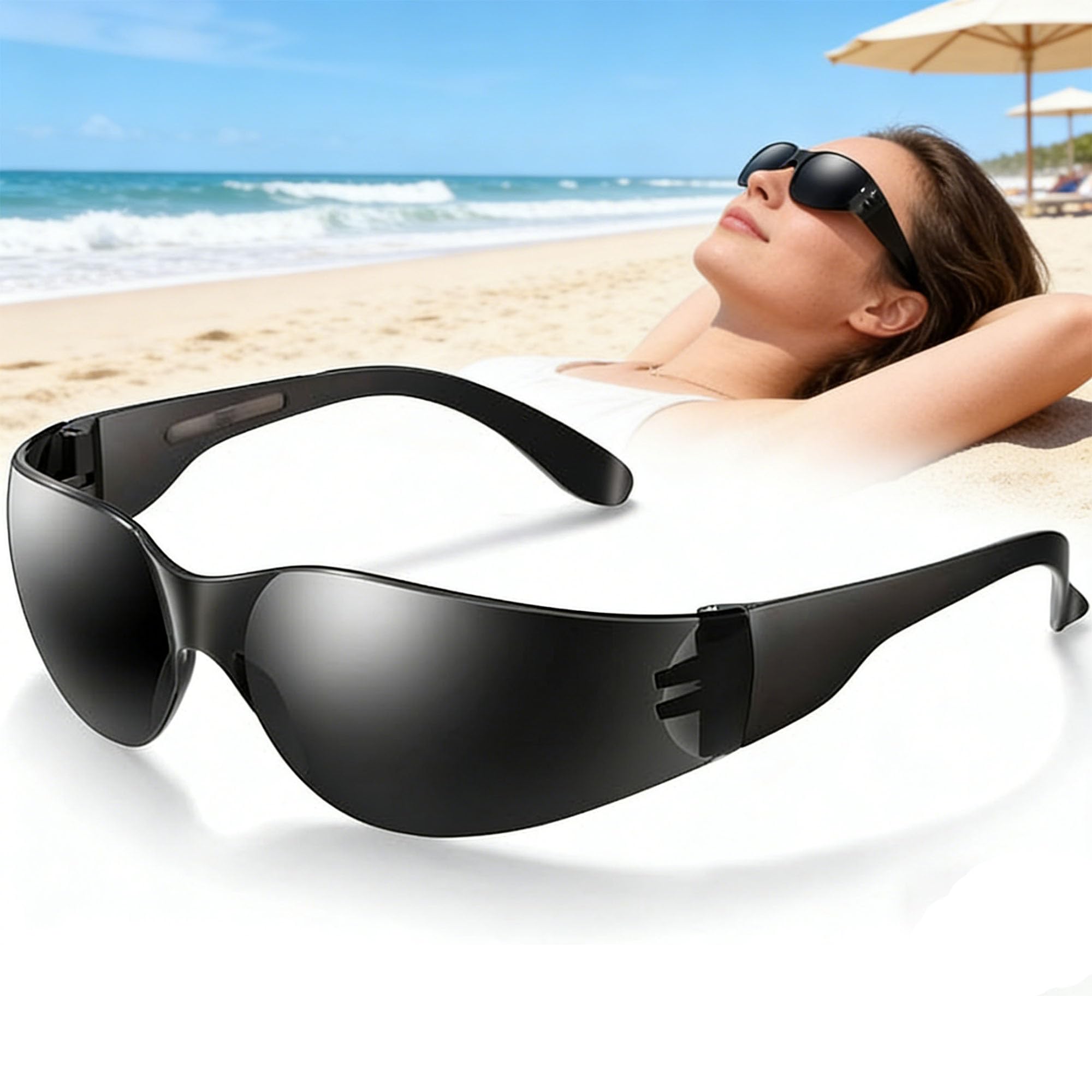 Okulary ochronne IPL 200NM-2000NM Laser do usuwania włosów HPL/IPL, okulary ochronne UV IPL, dla pracowników kosmetologii, terapia światłem czerwonym IPL