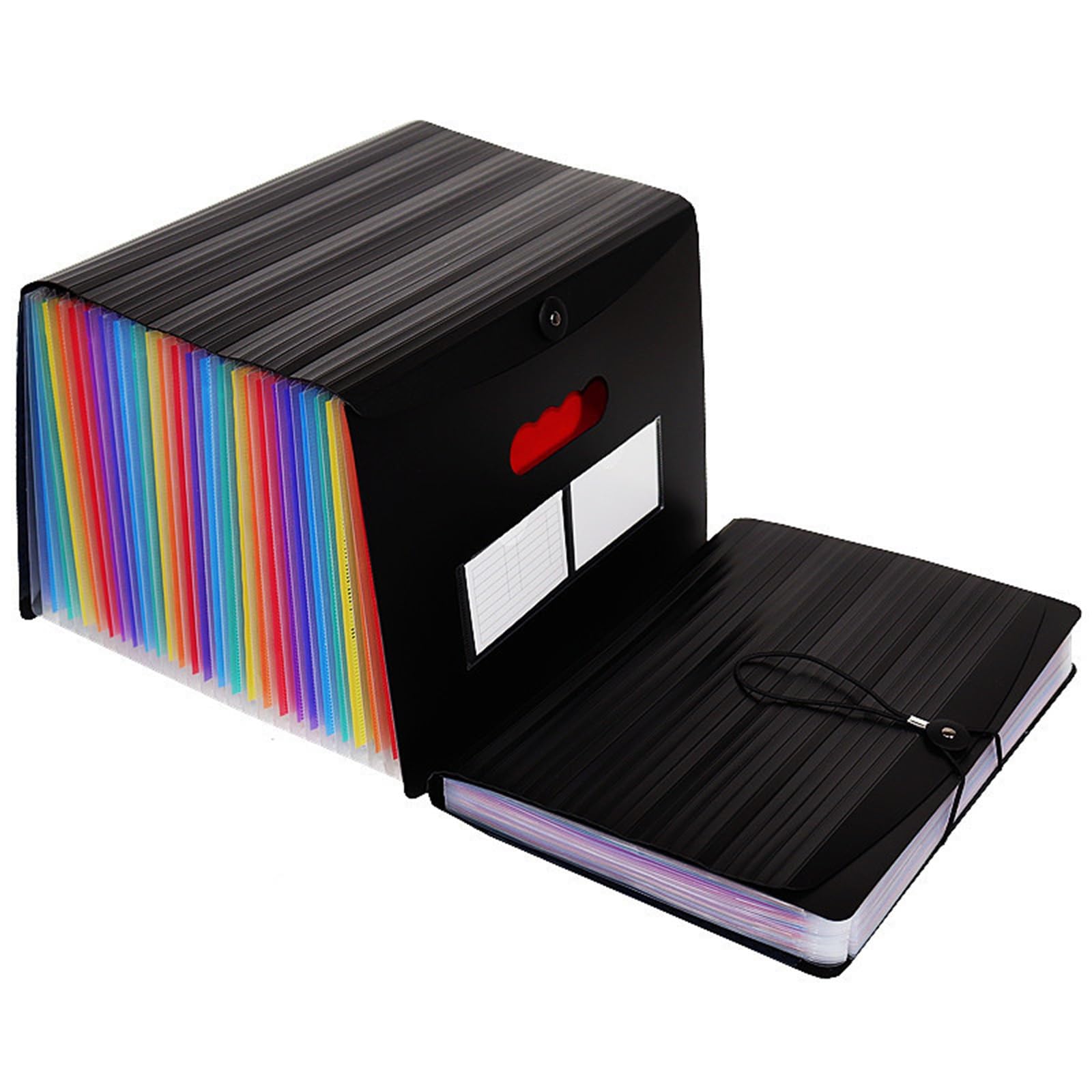 Carpeta Clasificadora Carpeta Expandible 26 Capas Organ Pack A4 Data Pack Plástico Con Bolsillos Maletín