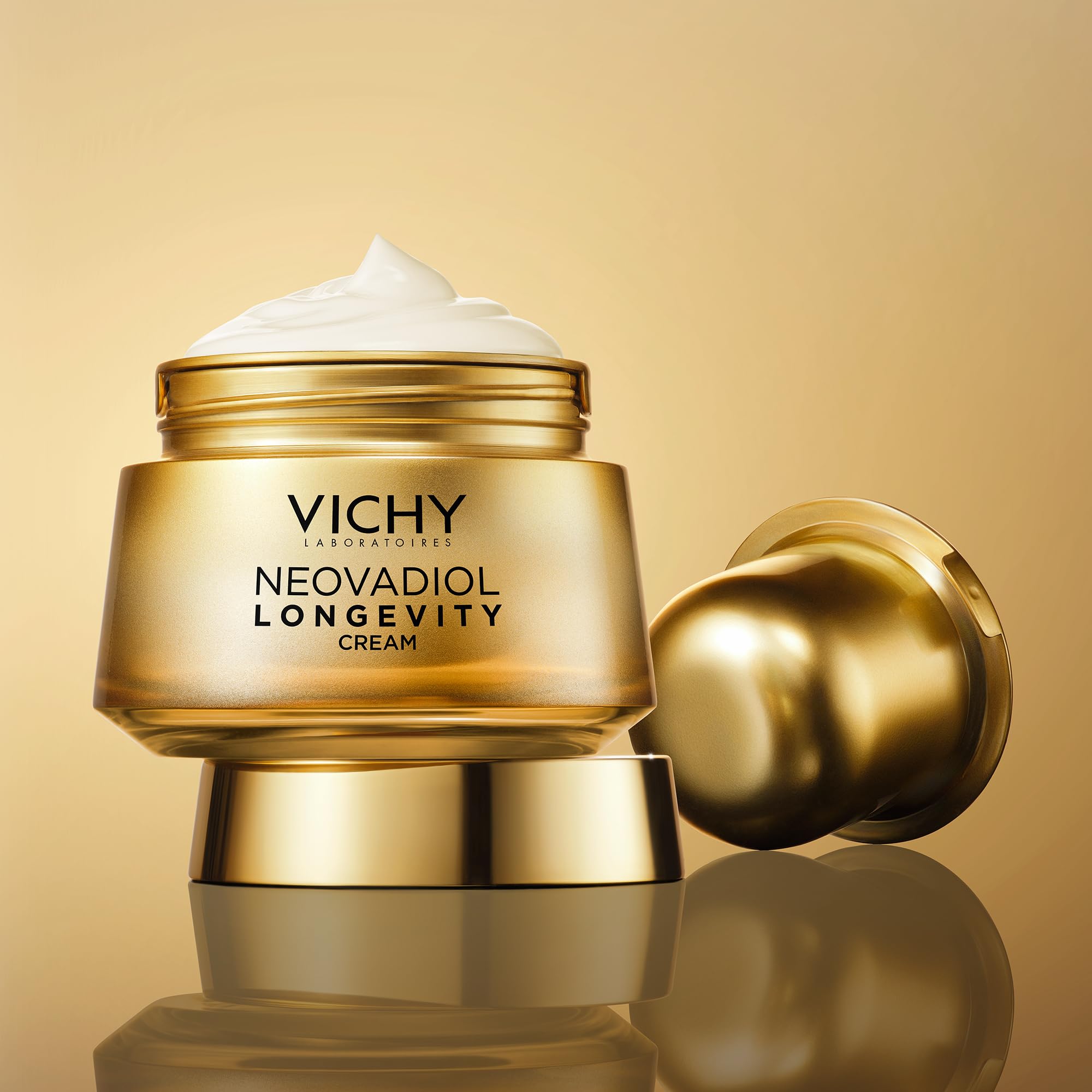 Vichy Neovadiol Longevity Crema revitalizante, Para pieles maduras, Acción antiedad y regeneradora, Piel hidratada y reafirmada, Con 13% de tecnología Longevisia | Acción Antiedad y Regeneradora, Piel Hidratada y Reafirmada, Con 13% de Tecnología Longevis