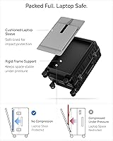 Amazon.com | LUGGEX Zipperless Carry On Luggage with Spinner