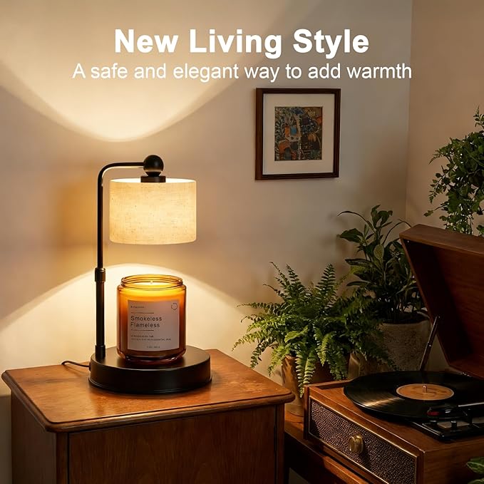 Lámpara Calentadora de Velas con Temporizador y Altura Ajustable miniatura 5