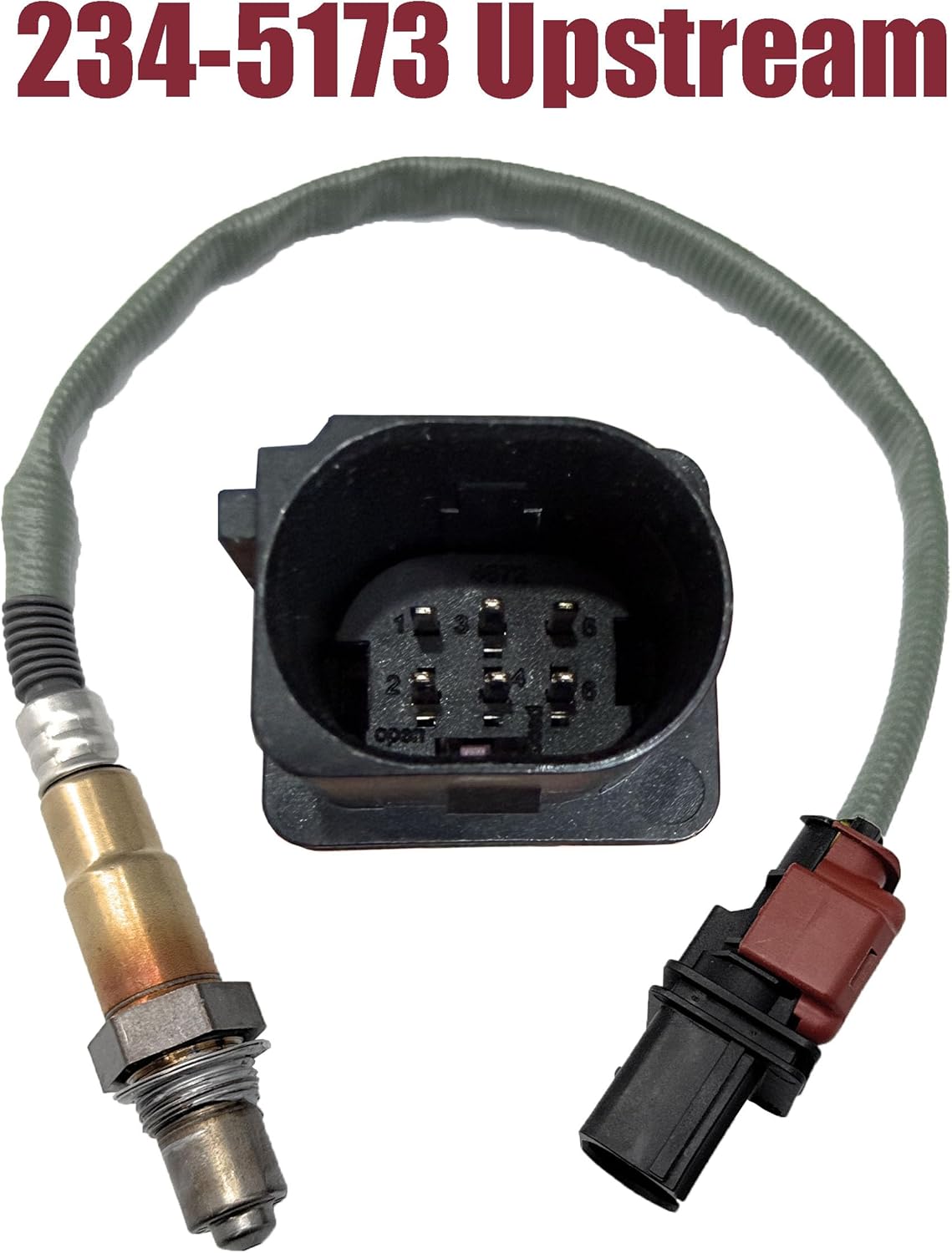 2Pcs Upstream & Downstream Oxygen Sensor - Compatible with 2016-2020 Ford Fusion, Escape, Edge, Focus, Explorer, Lincoln MKC, MKZ, MKT 2.0L / 2.3L Turbocharged Engines - 234-5173 (Up), 234-8039 (Dn)