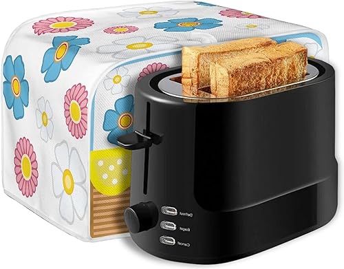 Miniatura 7 de chaqlin Cubierta para horno tostador de 2 rebanadas, cubierta para electrodomésticos de belleza de cocina, mantiene la tostadora libre de polvo y